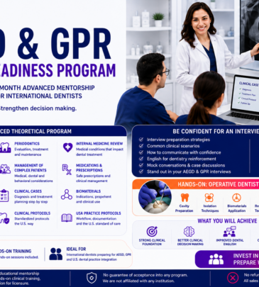 AEGD & GPR Clinical Readiness Program – Level Two